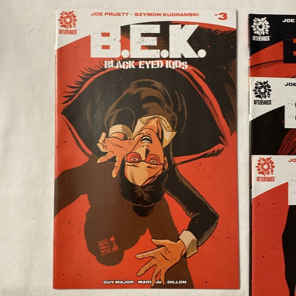 B.E.K. Black Eyed Kids Lot of 7 ~ Vol 3-4-5-6-7-8 & 10 ~ Aftershock - Picture 2 of 12